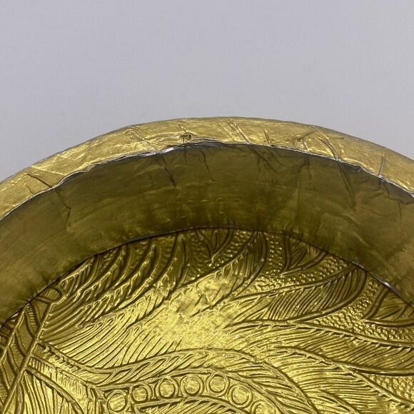 Round Wood Meenakari Box, (5.5”Multicolor Foiled) by JHC - Picture 11 of 12